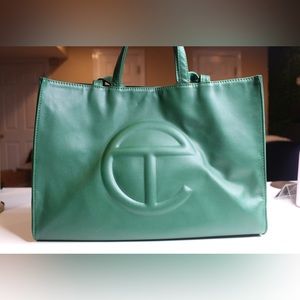 Green Medium Telfar Bag